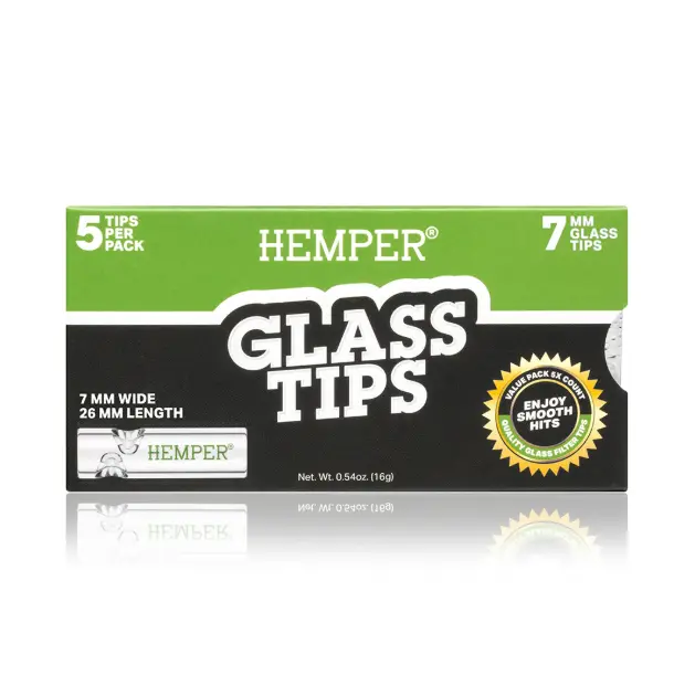Hemper - Glass Tips 7 mm