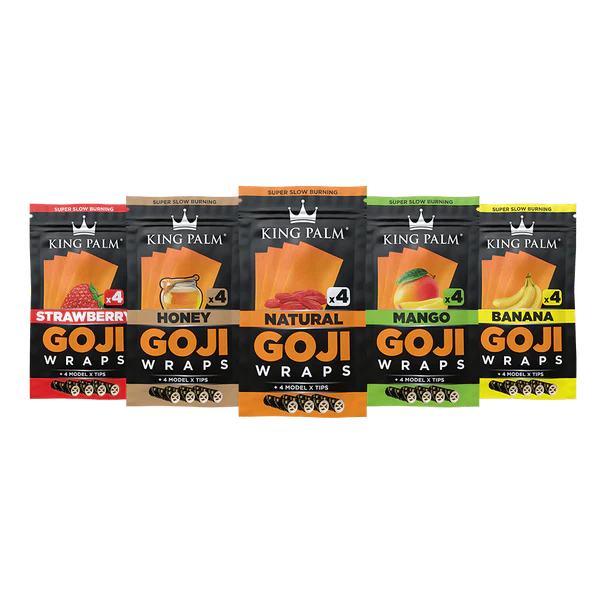 King Palm - Goji Wraps - 4 unidades