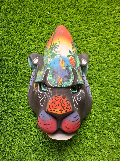 Máscara Brunca - Mediana - Jaguar 