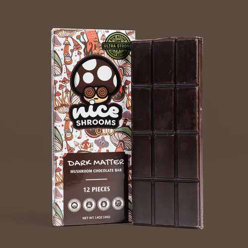 [00615] Nice Leaf - Dark Matter Mushroom Chocolate